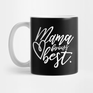 Mama Knows Best Mothers Day Gift Mug